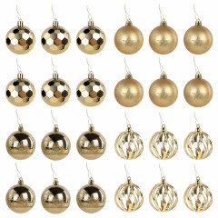 Набор шаров ёлочных «Fine Gold» - Фото 1