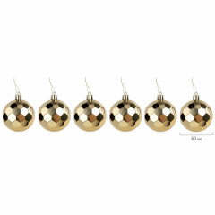 Набор шаров ёлочных «Fine Gold» - Фото 2