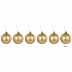 Набор шаров ёлочных «Fine Gold» - Фото 3