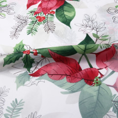 Скатерть-дорожка «Рождественский букет» - Фото 4