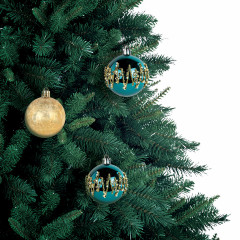 Набор шаров ёлочных «Powder Blue» - Фото 5