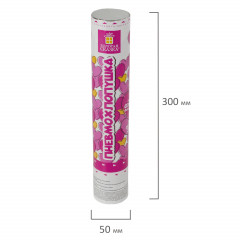 Хлопушка пневматическая «Сердечки» - Фото 1