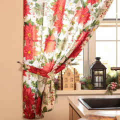 Комплект штор «Рождественские цветы» - Фото 2