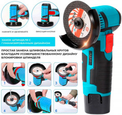 Угловая мини-шлифовальная машина - Фото 3