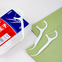 Набор зубных нитей ленточных с зубочисткой - Фото 1