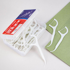 Набор зубных нитей ленточных с зубочисткой - Фото 2