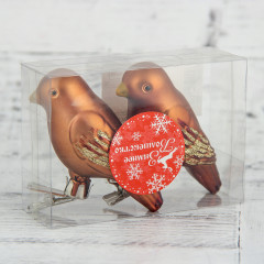 Украшение ёлочное «Воробушек» - Фото 1