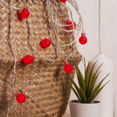 Гирлянда с насадками «Шарики красные» - Фото 2