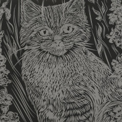 Набор для скретчинга «Котик в цветах» - Фото 3