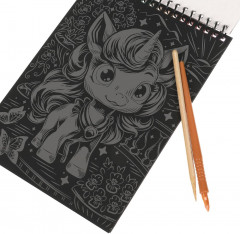 Блокнот-гравюра «Единороги» - Фото 4