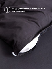 Комплект постельного белья «Графит» - Фото 1