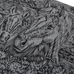 Скретчинг-гравюра «Лошади» - Фото 5