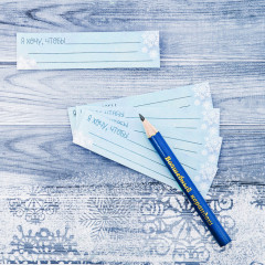 Набор: карандаш, листочки для записи «Запиши, чтобы всё сбылось!» - Фото 1