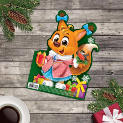 Открытка письмо Деду Морозу «Белочка» - Фото 2