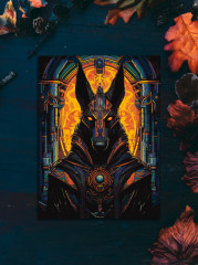 Картина по номерам на картоне «Тёмный страж» - Фото 2