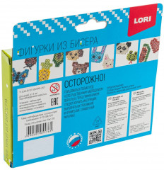 Набор для создания фигурок из бисера «Панда, лягушонок» - Фото 1