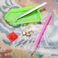 Мозаика алмазная «Тигр» - Фото 4