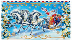 Письмо Деду Морозу складное «Снегурочка и белочка» - Фото 1