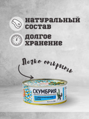 Скумбрия атлантическая бланшированная в масле со средиземноморскими травами - Фото 2