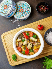 Скумбрия атлантическая бланшированная в масле со средиземноморскими травами - Фото 5