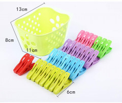 Набор прищепок с корзинкой - Фото 1