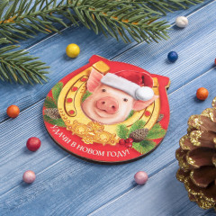 Магнит «Удачи в Новом году» - Фото 1