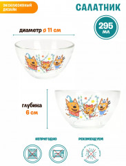 Набор посуды детской «Цветы» - Фото 3