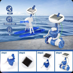 Конструктор на солнечных батареях 6 в 1 - Фото 2