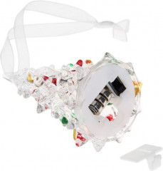 Подвеска световая «Елочка», 8 см, 1 LED - Фото 1