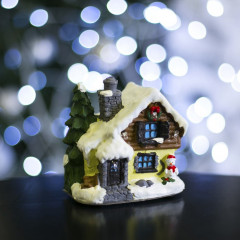 Фигурка светящаяся «Новогодний домик» - Фото 2