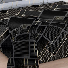 Комплект постельного белья «Симметрия» - Фото 2