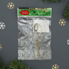 Подвеска световая «Снежинка малая», 1 LED, мультицвет - Фото 2