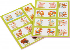 Мягкие игры. Парочки. Кто на ферме живет? - Фото 1