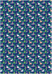 Бумага упаковочная «Новогодние игрушки» - Фото 1