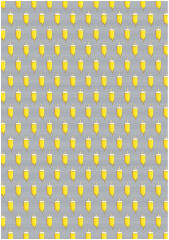 Бумага упаковочная «Мороженое» - Фото 1