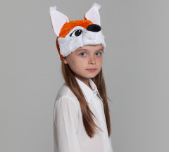 Карнавальная шапка «Белка с белыми щеками» - Фото 2