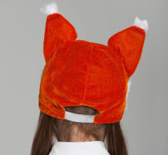 Карнавальная шапка «Белка с белыми щеками» - Фото 3