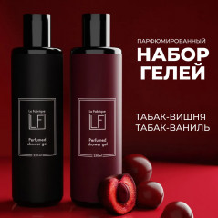 Набор гелей для душа «Табак & Ваниль» и «Табак & Вишня» - Фото 1