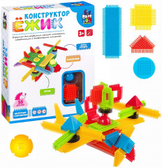 Конструктор-ёжик «Самолёт» - Фото 3