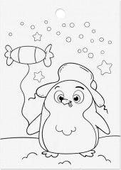 Наклейки бумажные «Зимние радости» - Фото 1