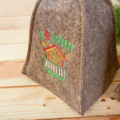 Шапки банные «Счастливого Нового года!» - Фото 2