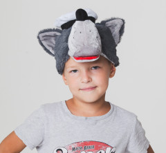 Карнавальная шапка «Волк в бескозырке» - Фото 2