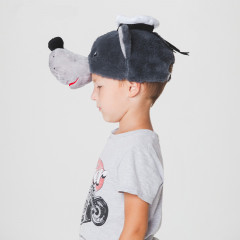 Карнавальная шапка «Волк в бескозырке» - Фото 3