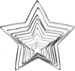 Набор форм для печенья «Звезда» - Фото 1