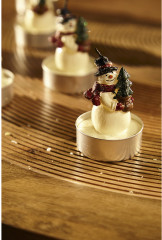 Набор декоративных свечей «Festive snowman» - Фото 2