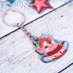 Набор «Счастье рядом!»: значок, брелок - Фото 2