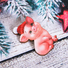 Набор «Счастье рядом!»: значок, брелок - Фото 4