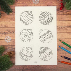 Украшение ёлочное под раскраску «Веселая компания» - Фото 1