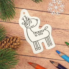 Украшение ёлочное под раскраску «Веселая компания» - Фото 3