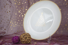 Блюдо для торта с лопаткой «Новый год» - Фото 1